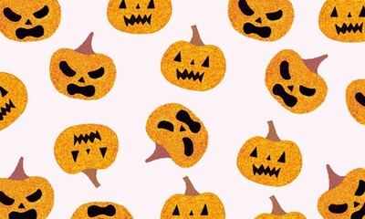 halloween seamless background