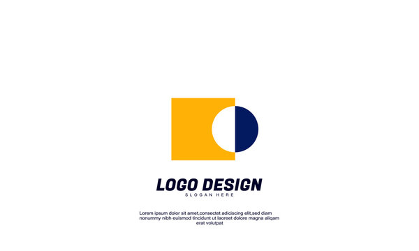 awesome stock vector abstract creative idea brand identity colorful company logo design template