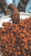 Accra banana on sale in the streets of Yaoundé