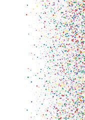 Yellow Circle Festive Illustration. Round Random Texture. Blue Splatter Dot. Orange Sparkle Confetti Background.