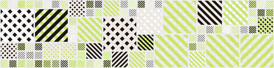 Abstract Geometric Pattern generative computational art illustration