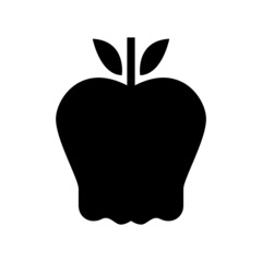 apple icon or logo isolated sign symbol vector illustration - high quality black style vector icons
