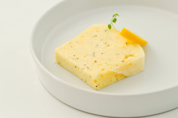 lemon cheese cake ,cheese cake or lemoncake with sesame