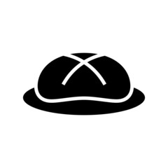 bread icon or logo isolated sign symbol vector illustration - high quality black style vector icons
