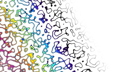 Abstract blur pattern. Image with aspect ratio 16 : 9