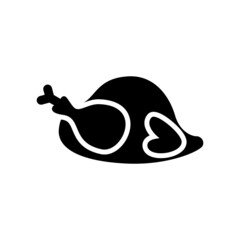 Fototapeta premium chicken icon or logo isolated sign symbol vector illustration - high quality black style vector icons 