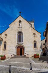 Eglise Saint-Symphorien dans le village de Morestel
