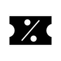 discount icon or logo isolated sign symbol vector illustration - high quality black style vector icons

