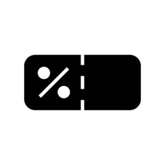 discount icon or logo isolated sign symbol vector illustration - high quality black style vector icons
