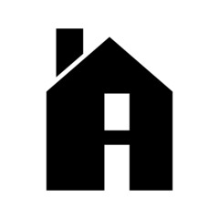 house icon or logo isolated sign symbol vector illustration - high quality black style vector icons
