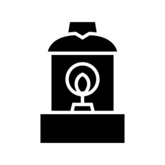 lantern icon or logo isolated sign symbol vector illustration - high quality black style vector icons
