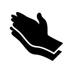 pray icon or logo isolated sign symbol vector illustration - high quality black style vector icons
