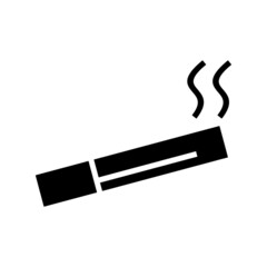 smoking area icon or logo isolated sign symbol vector illustration - high quality black style vector icons

