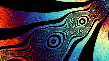 Abstract blur pattern. Image with aspect ratio 16 : 9