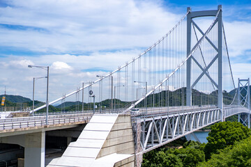Naklejka premium 因島大橋 広島県尾道市因島 しまなみ海道