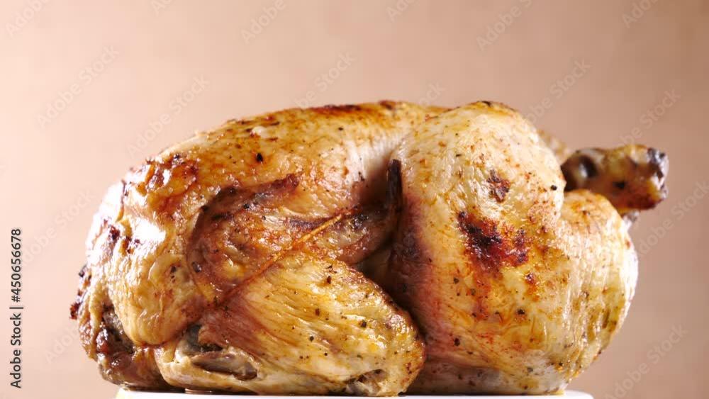 Poster roasted chicken