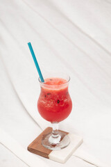 sweet and cold watermelon juice for summer