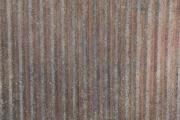 gray brown texture of striped  dirty iron wall fence
