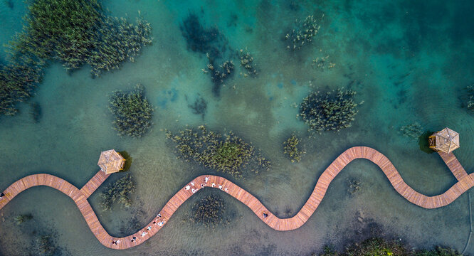 Gr&oacute;dek Park in Jaworzno Polish Maldives
