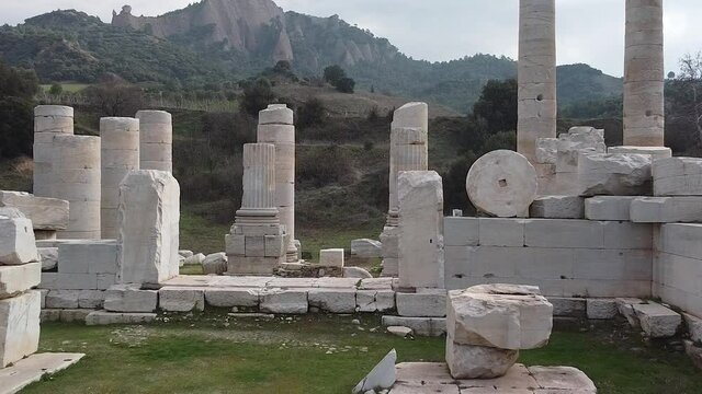 Sardes close up view Manisa, Salihli, Turkey
