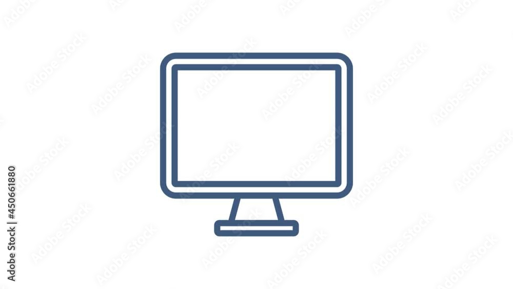 Aufkleber technology icon on white background. information technology. digital communication. device icon. glo