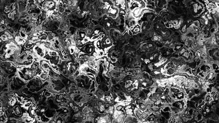 Abstract fractal pattern. Abstract wavy fractal