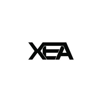 xea initial letter monogram logo design