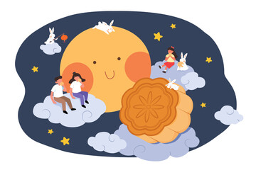 Mid-Autumn Festival illustration