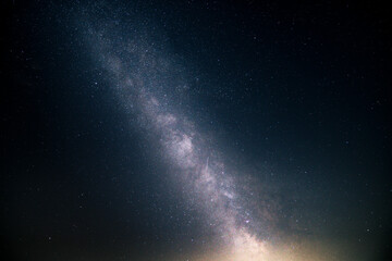 Stunning Milky Way in the night