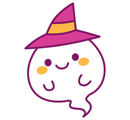 ハロウィン　おばけ　イラスト素材