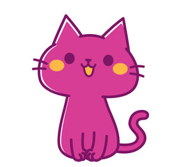 ハロウィン　黒猫　イラスト素材