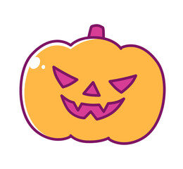 ハロウィン　カボチャ　イラスト素材