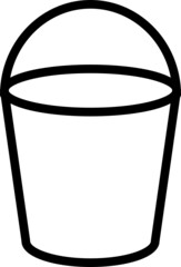 bucket icon