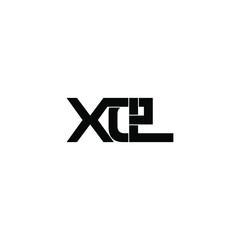 xel letter initial monogram logo design