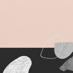 Pink and black textured background banner vector