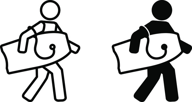 bodyboarding icon