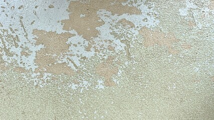 Close up of white paint peeling wall old cement texture ,abstract background