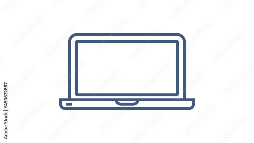 Aufkleber technology icon on white background. information technology. digital communication. device icon. glo