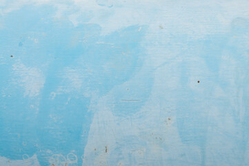 old blue plaster wall texture for background