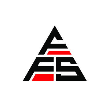 FFS triangle letter logo design with triangle shape. FFS triangle logo design monogram. FFS triangle vector logo template with red color. FFS triangular logo Simple, Elegant, and Luxurious Logo. FFS 
