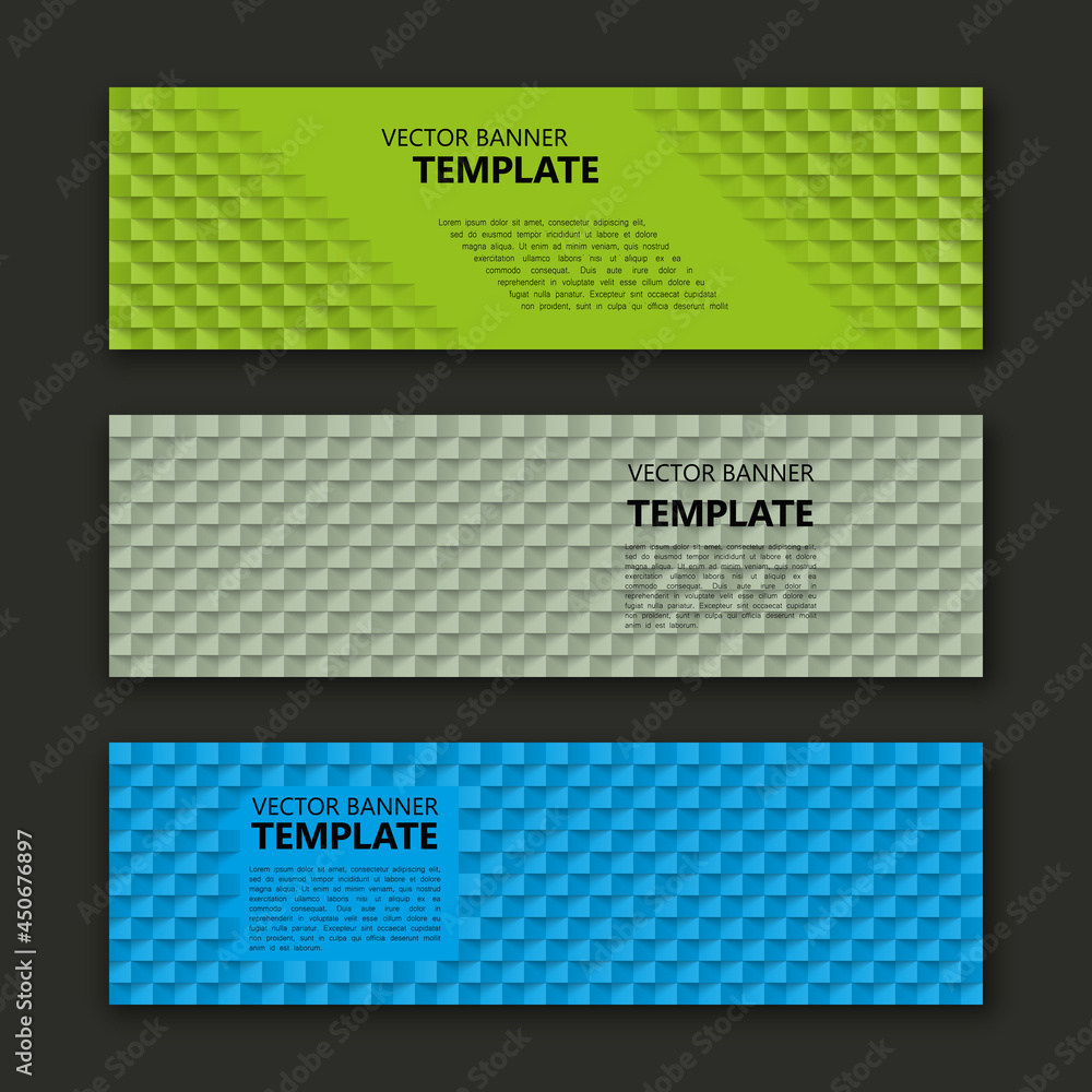 Poster banner background. modern template vector design. vector abstract design web banner template. web he
