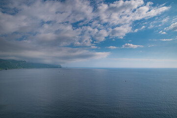 夏の神威岬からの風景