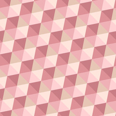 Triangle Seamless Pattern. Geometric Background.