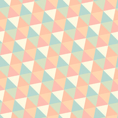 Triangle Seamless Pattern. Geometric Background.