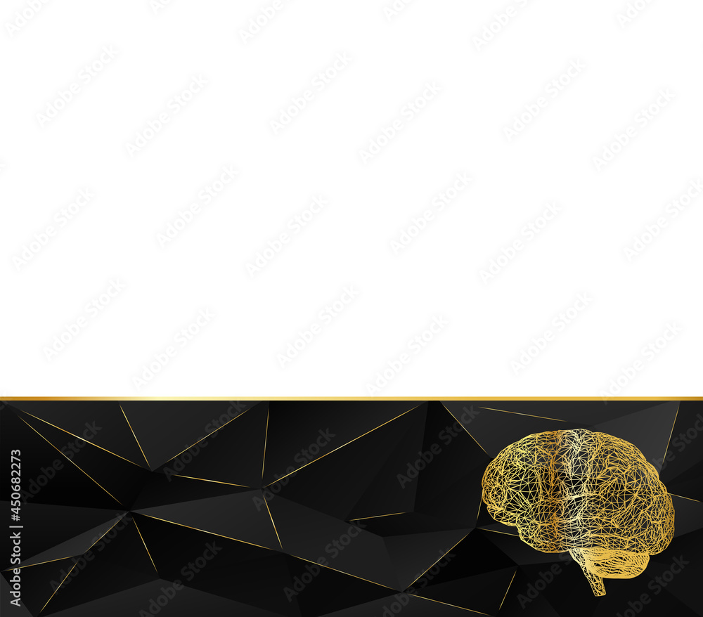 Aufkleber the template for the page design. background in a geometric style of triangles. creative concept bac