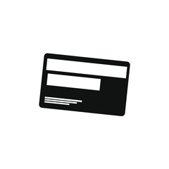 vector image of an atm card