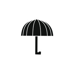 vector image of an umbrella