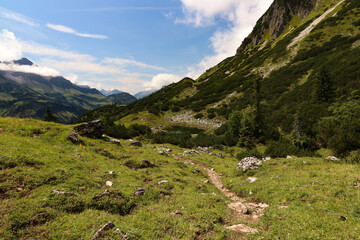 Alpenpanorama im Oberallgäu