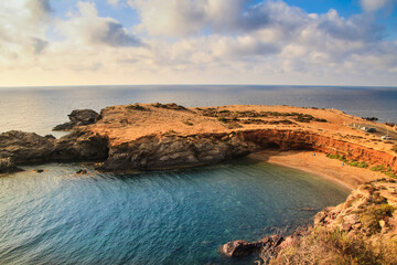 Calafria beach in Cabo de Palos village