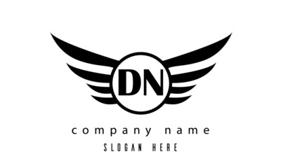 DN wings latter logo